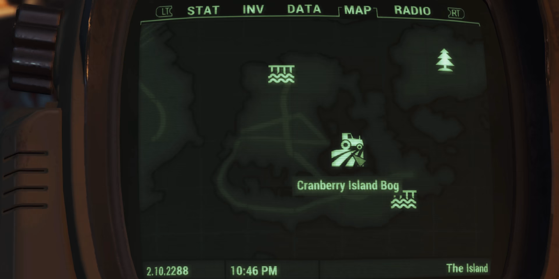 Where is the Cranberry Island Bog in Fallout 4?