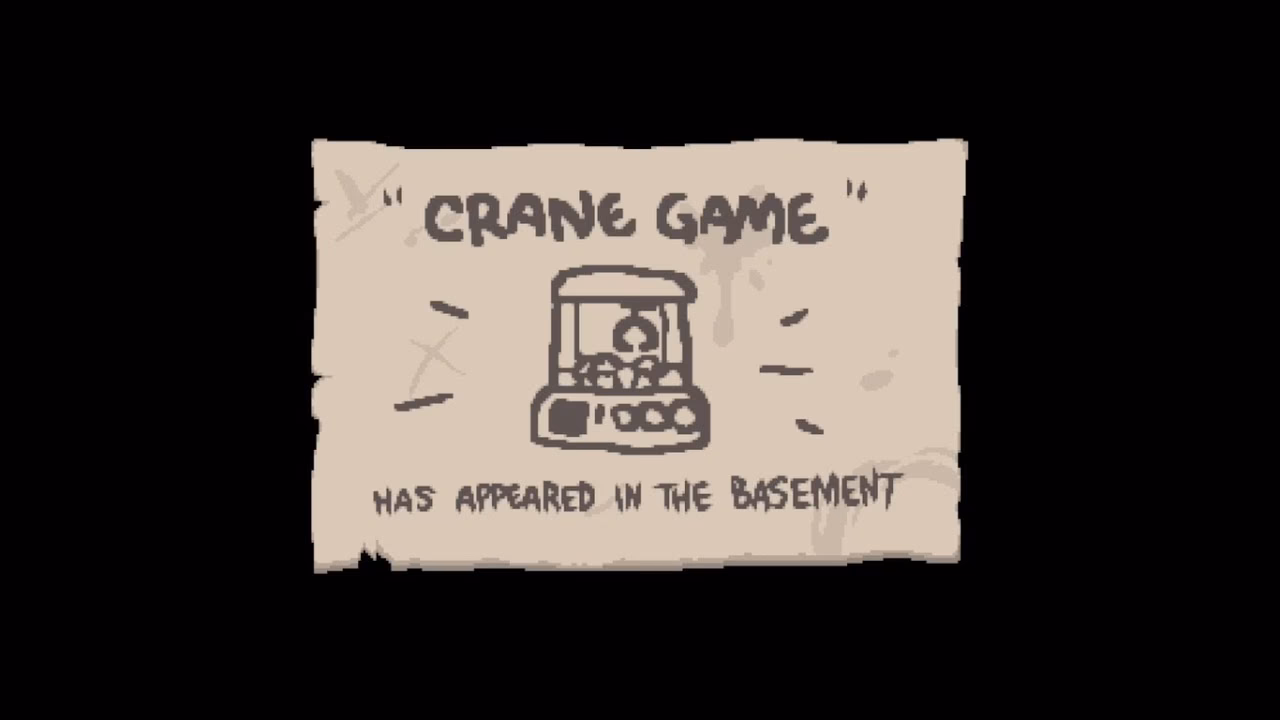 Where can I find the crane game in the binding of Isaac?