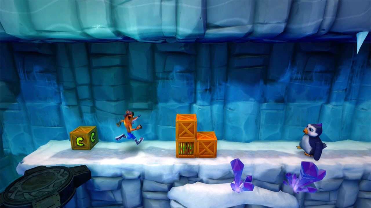 How many gem locations are there in Crash Bandicoot PS4 remaster?