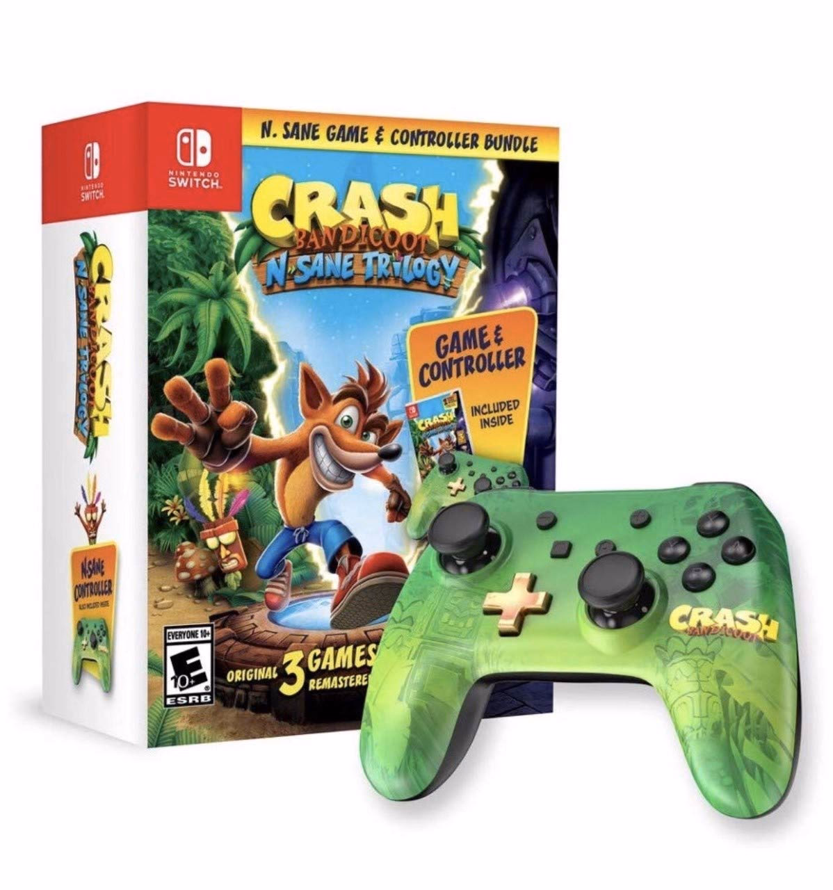 Is Crash Bandicoot N Sane a remake?