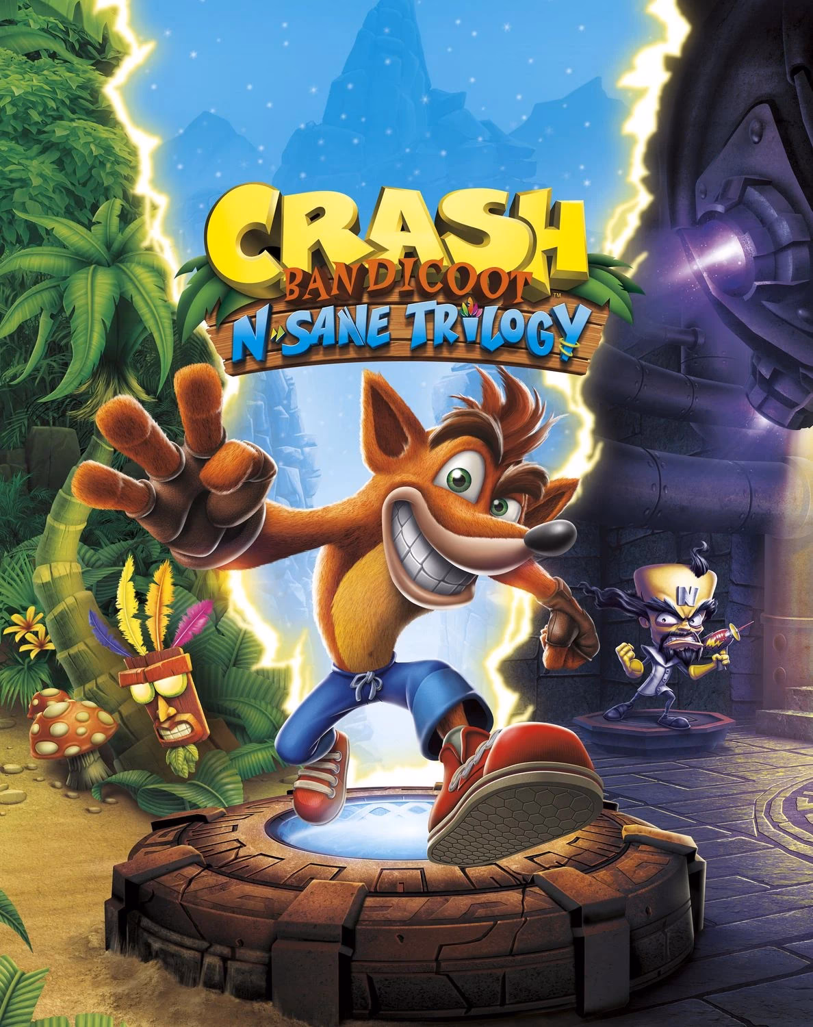 What level is the lab in Crash Bandicoot?