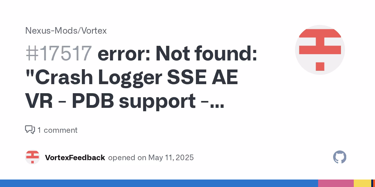 Does crash logger AE VR support PDB?