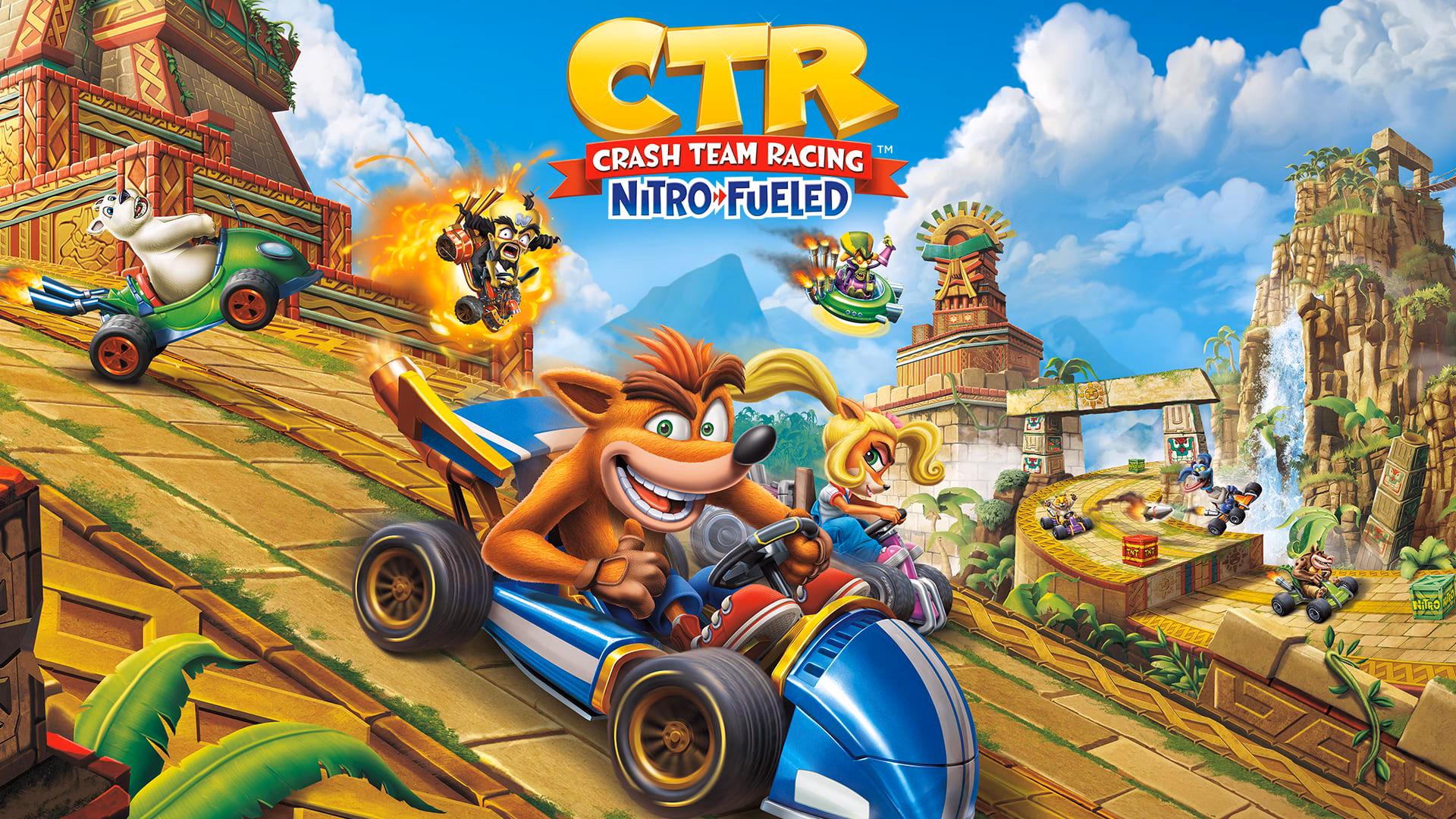 ¿Qué ofrecen los circuitos de Crash Team Racing?