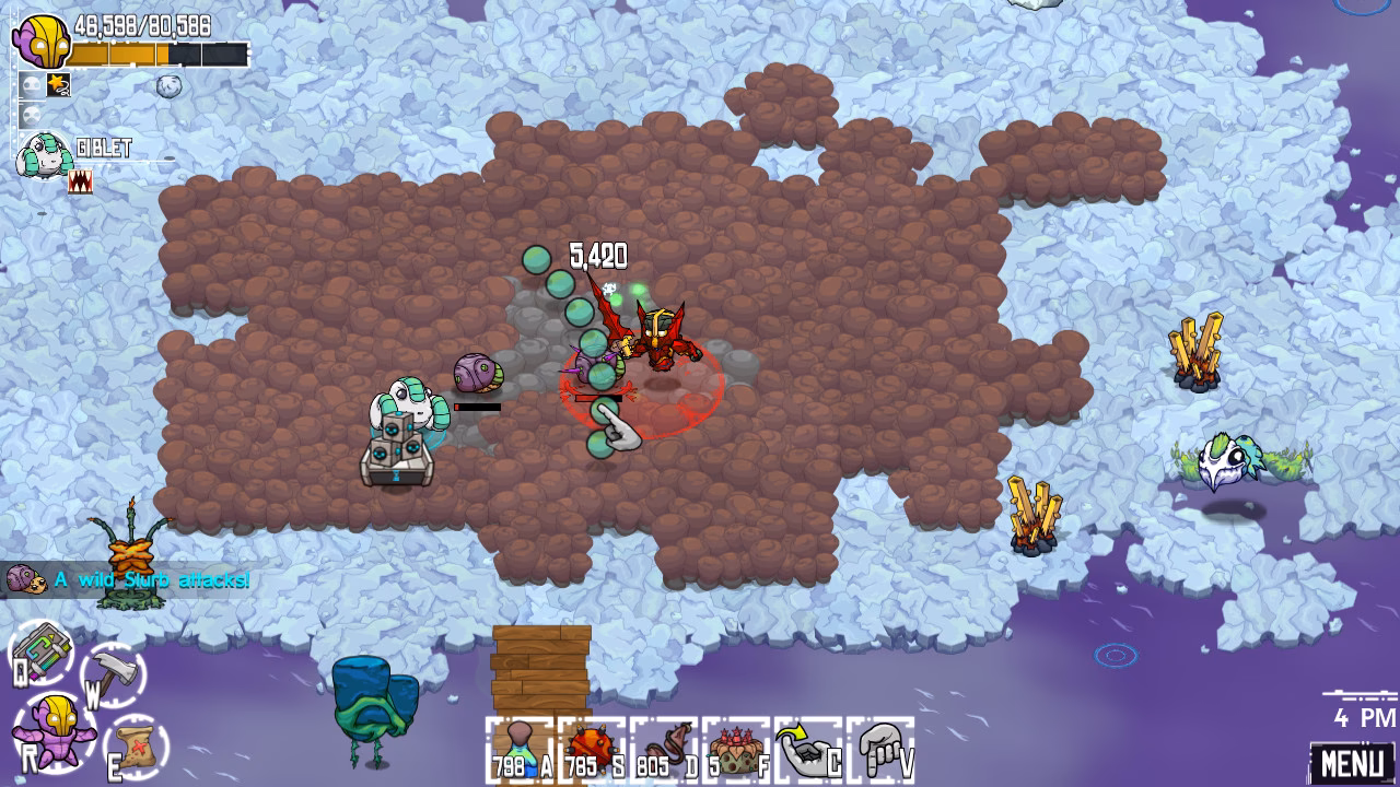 How big is crashlands?