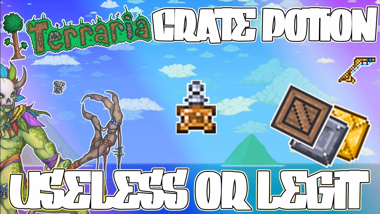 What is a crate buff potion?