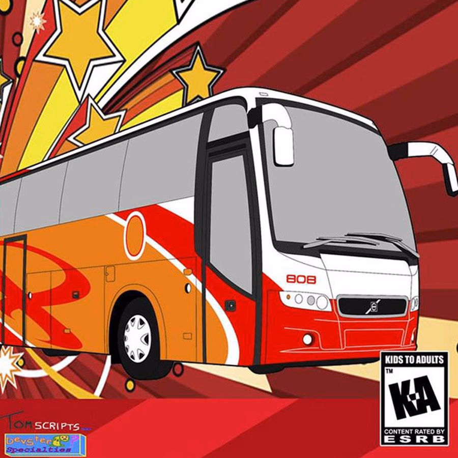 Where can I play crazybus online (Genesis version) for free?