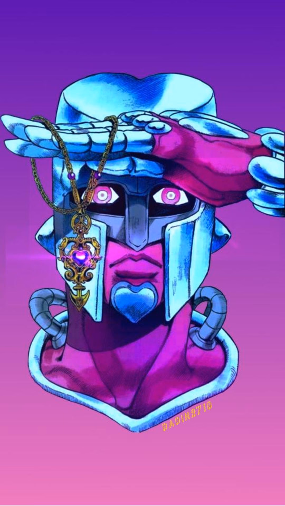 Is there a caption for JoJo's Bizarre Adventure?