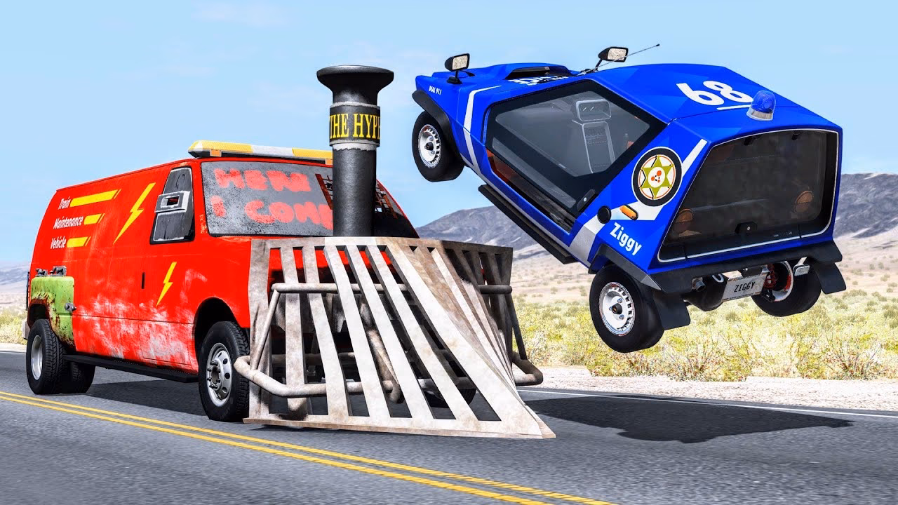 What happens if a cop hits a Chevy Impala?