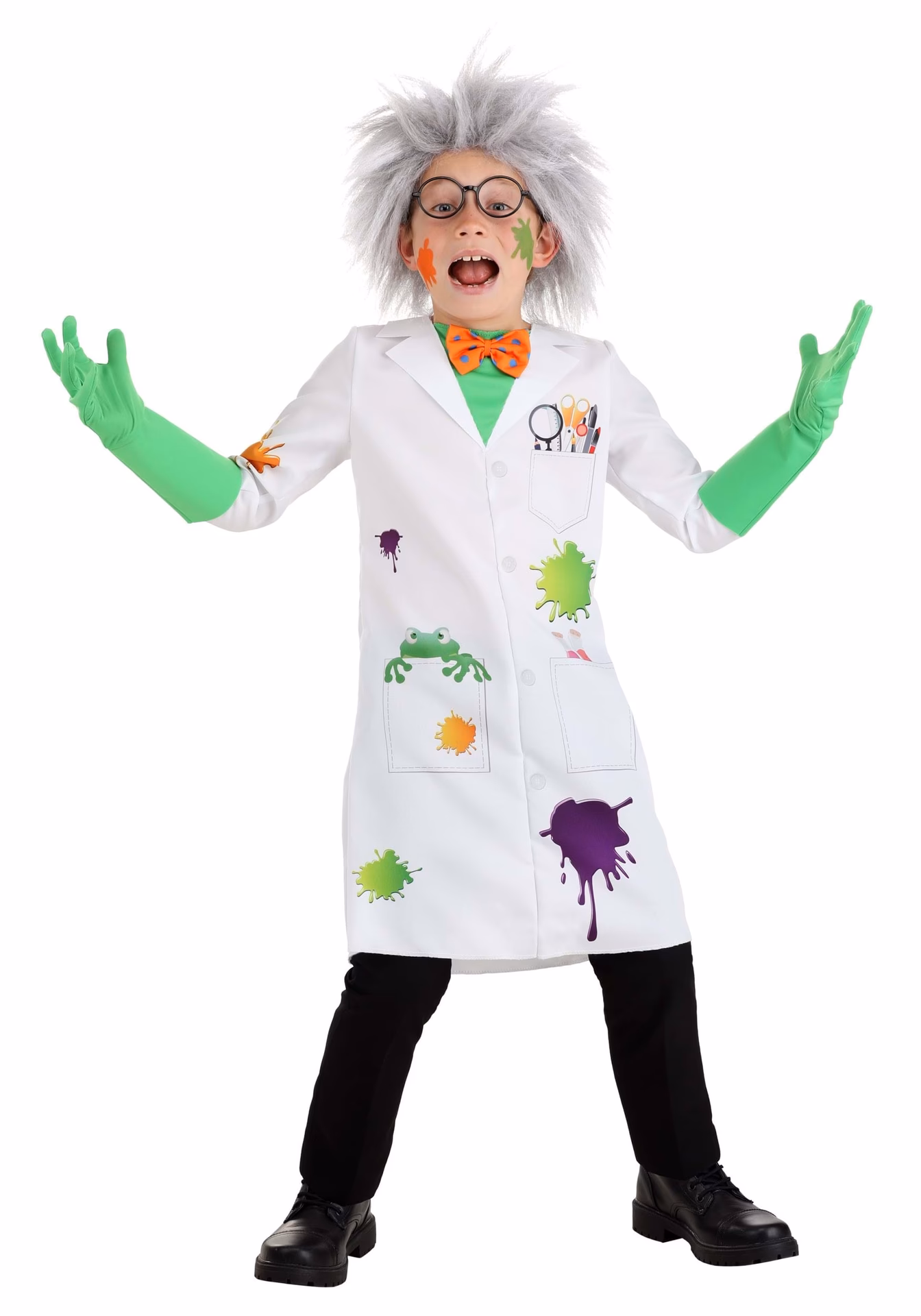 How can I create a mad scientist costume?