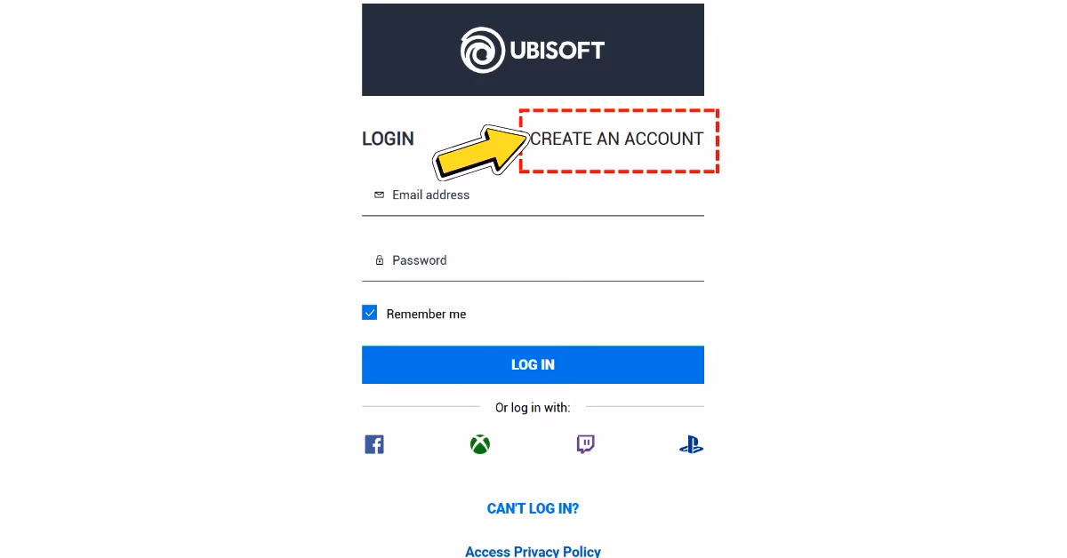 ¿Cómo crear una cuenta de Ubisoft de mi hijo?