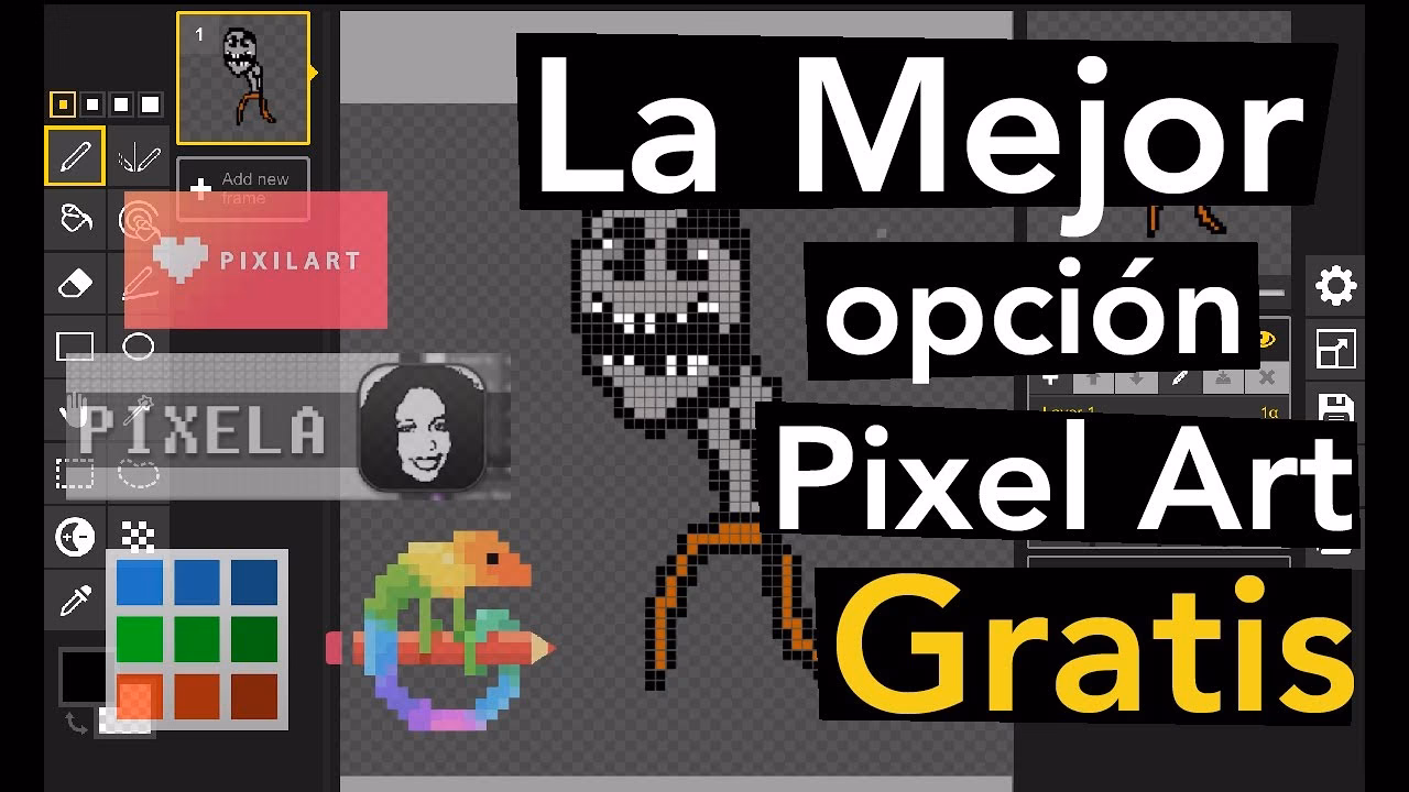 ¿Cómo crear arte pixelado?