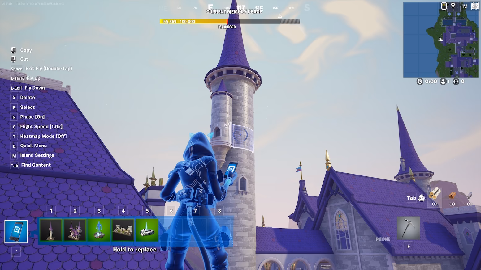 How do you build a building in Fortnite?