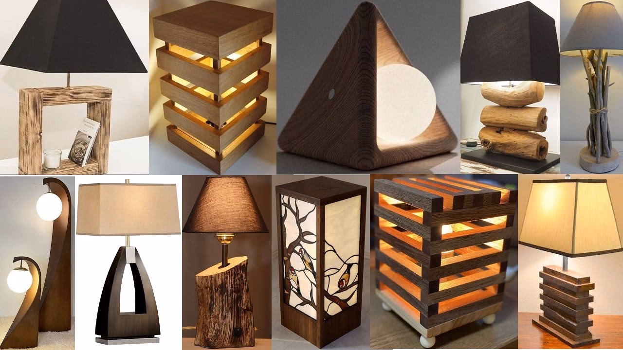 What are some creative ideas for making lamps?