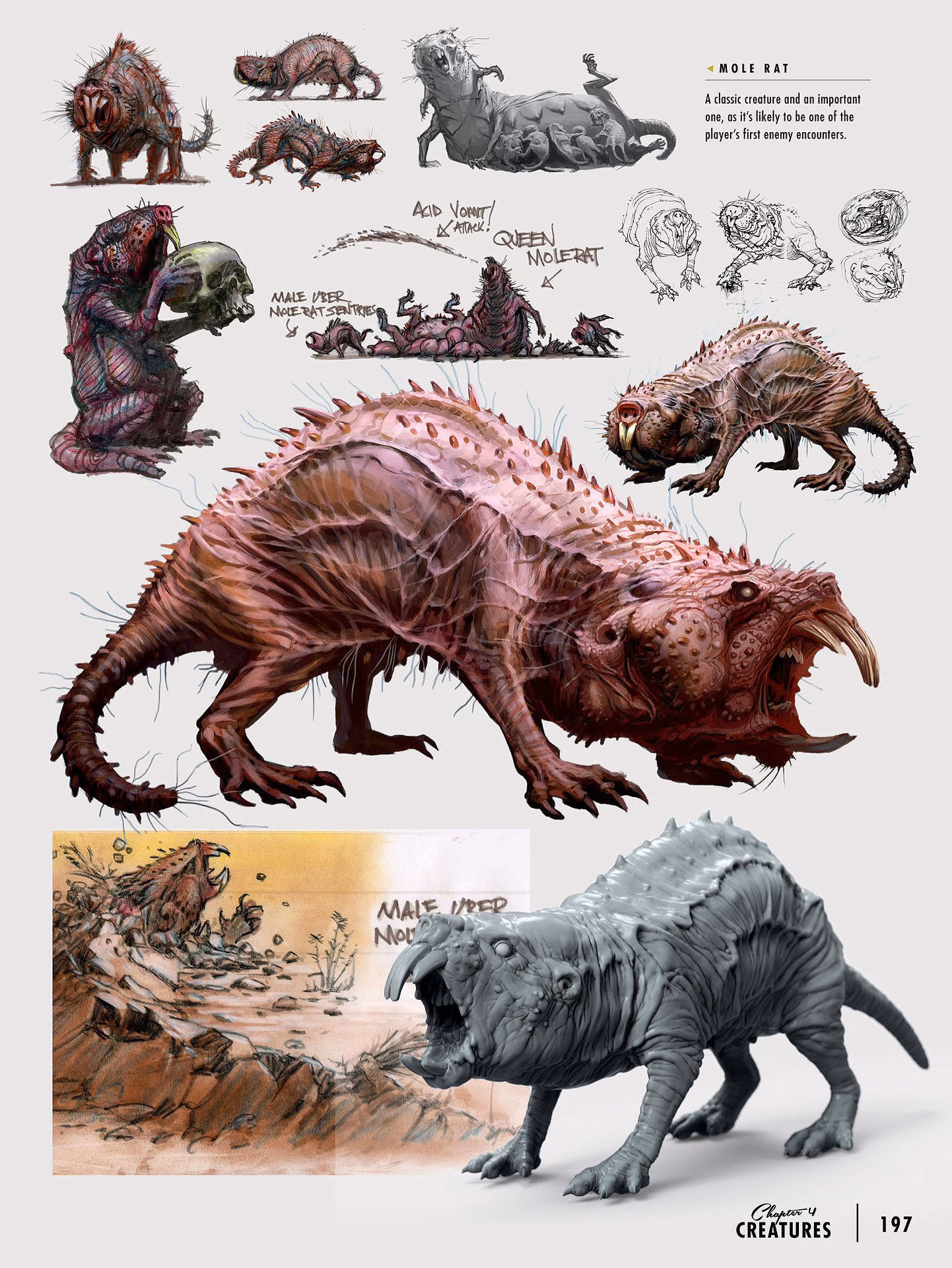 Where can I find creatures in other Fallout games?