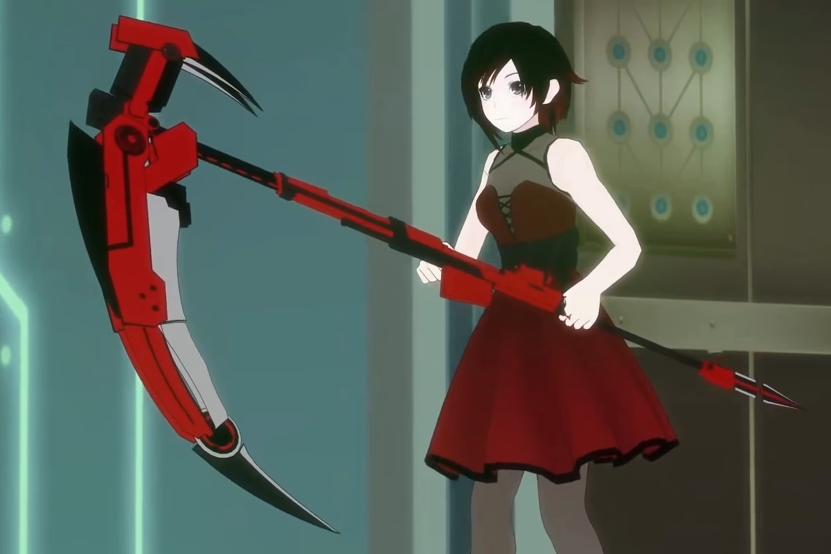 How did Jaune arc find Crescent Rose?