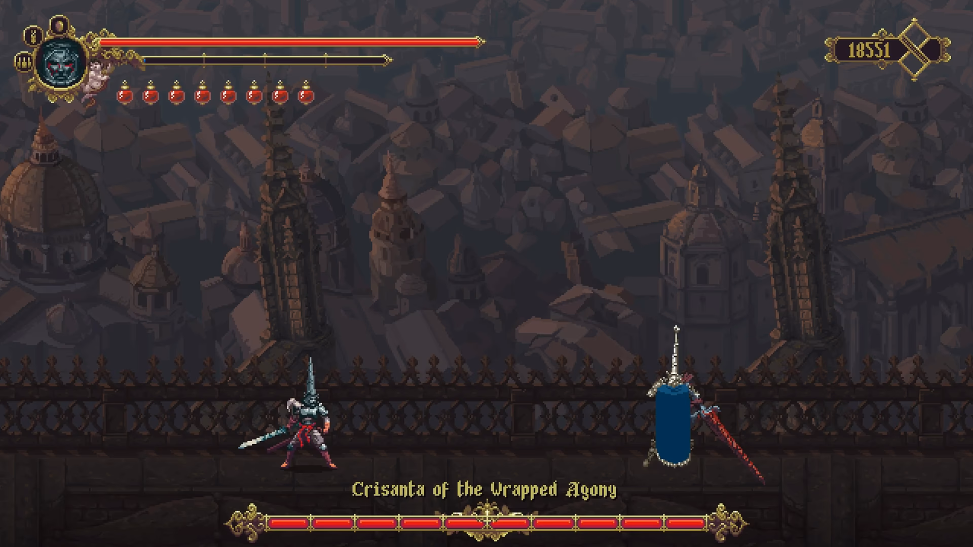 How hard is Crisanta in ng+?
