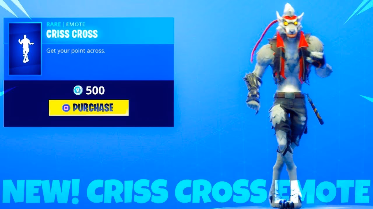Where can I buy criss cross Fortnite?