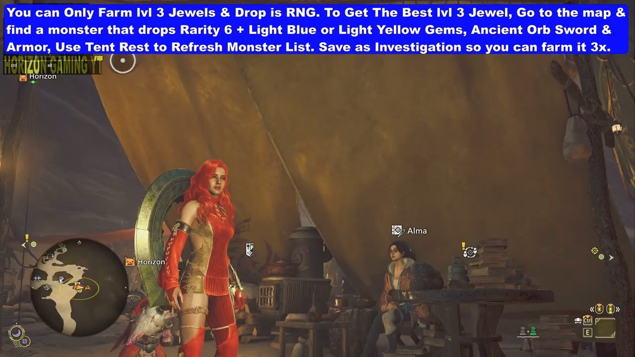 What is a critical jewel in Monster Hunter Wilds?