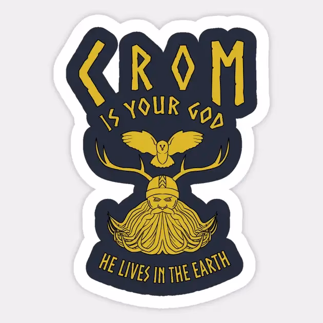 Is Crom a king or a gladiator?