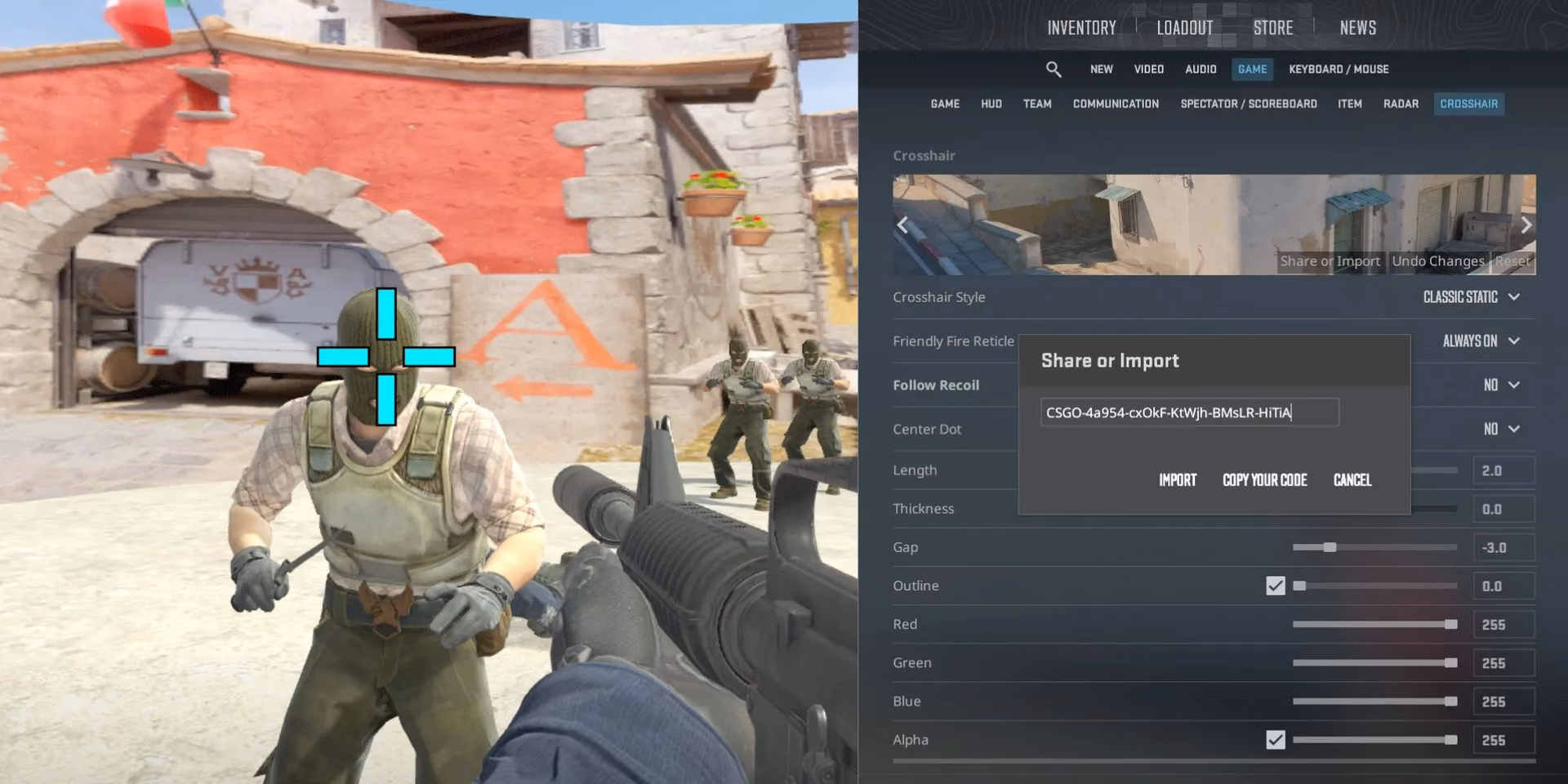 How important are crosshairs in Counter Strike?