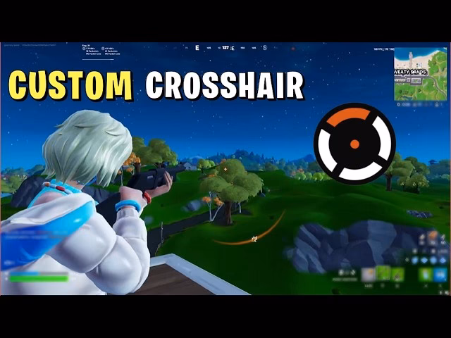 How to get a custom crosshair in Fortnite Battle Royale?