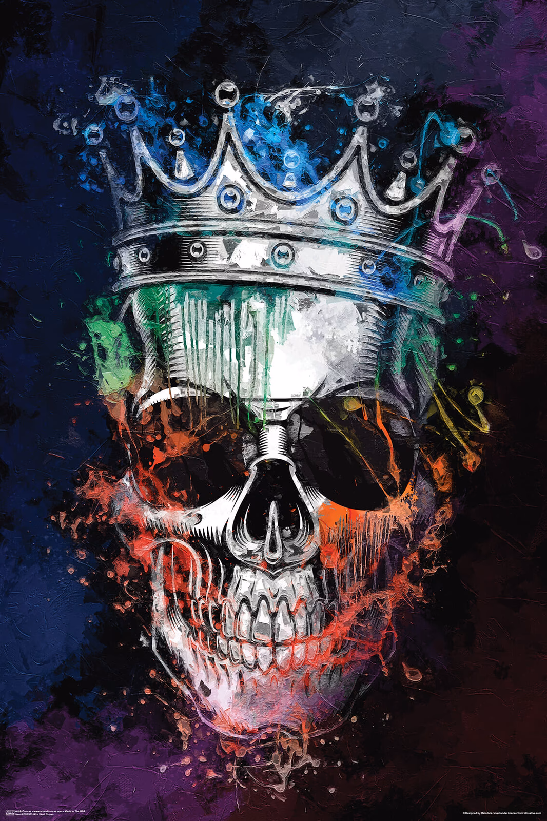 What is the primary setting in Crown & skull?