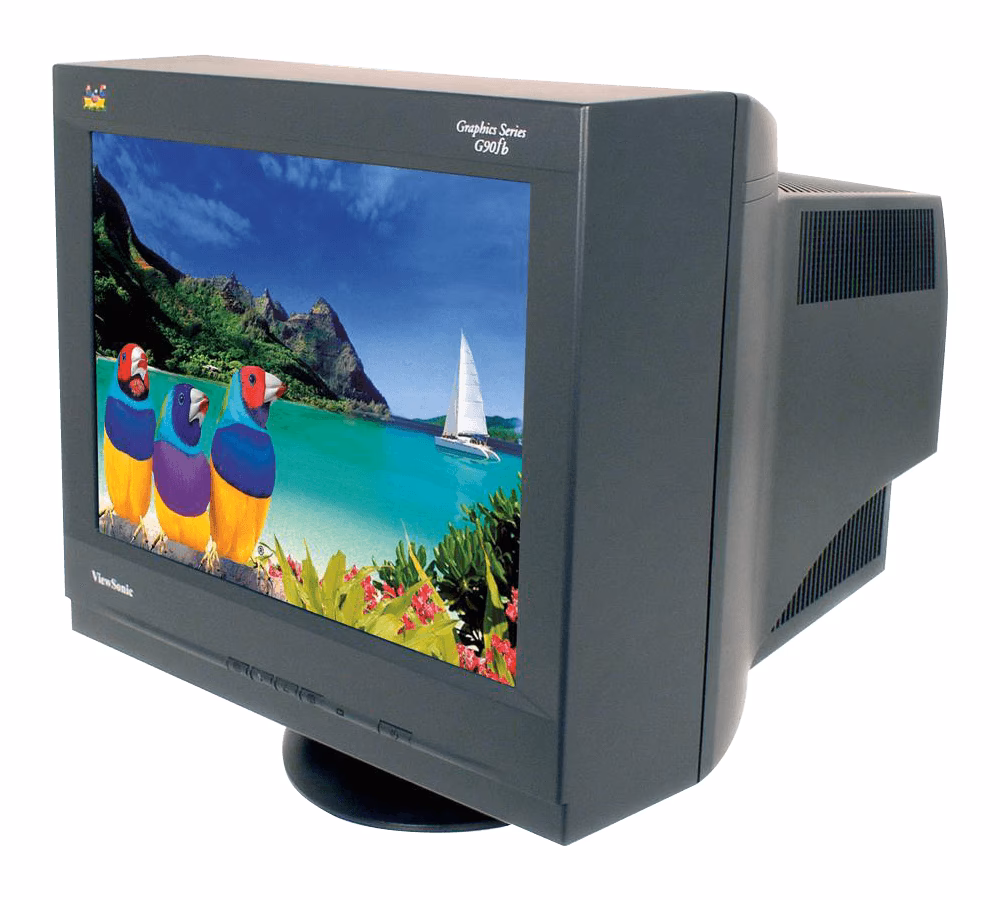 ¿Qué es un monitor CRT?