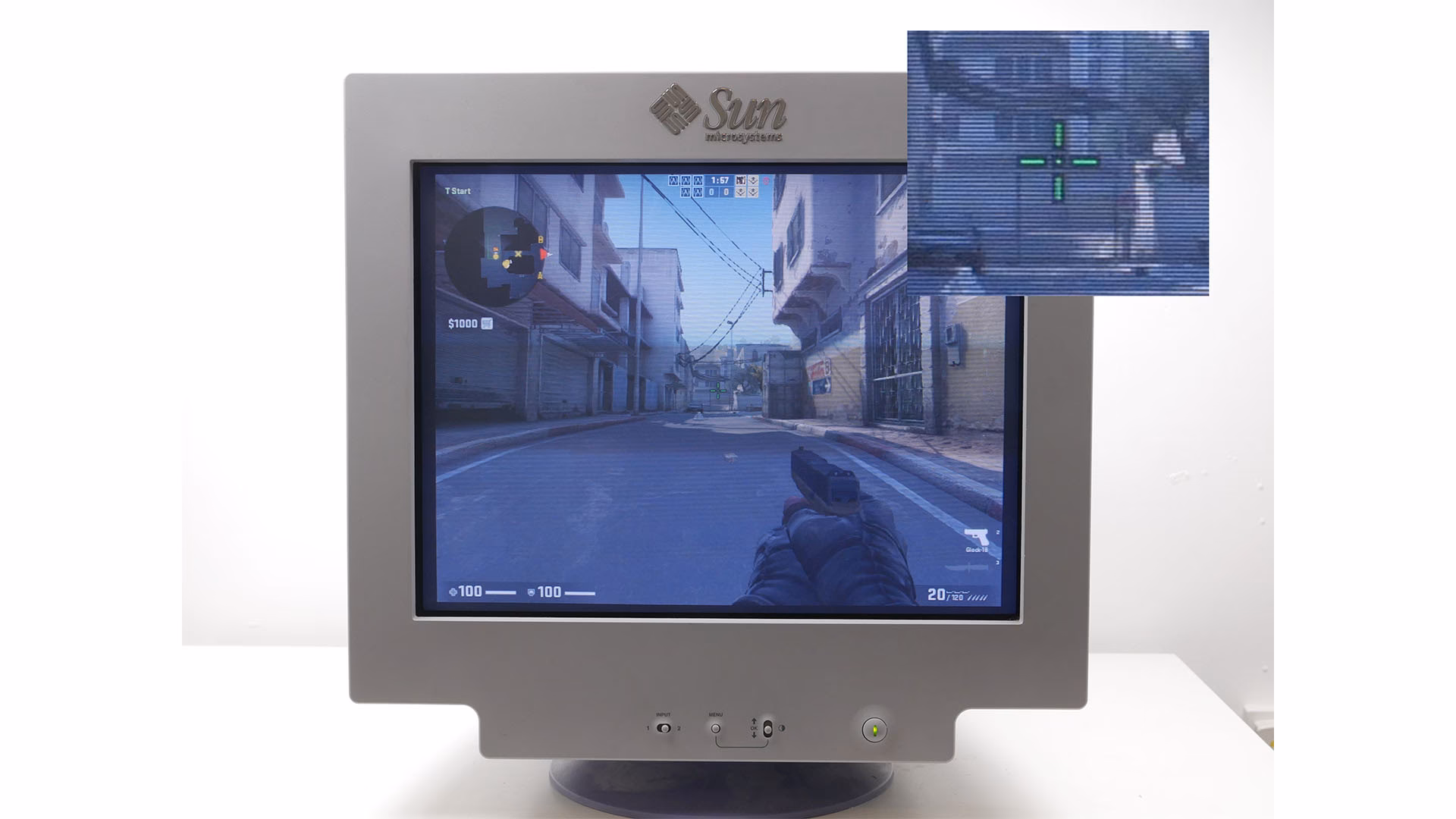 ¿Qué es mejor CRT o LCD?