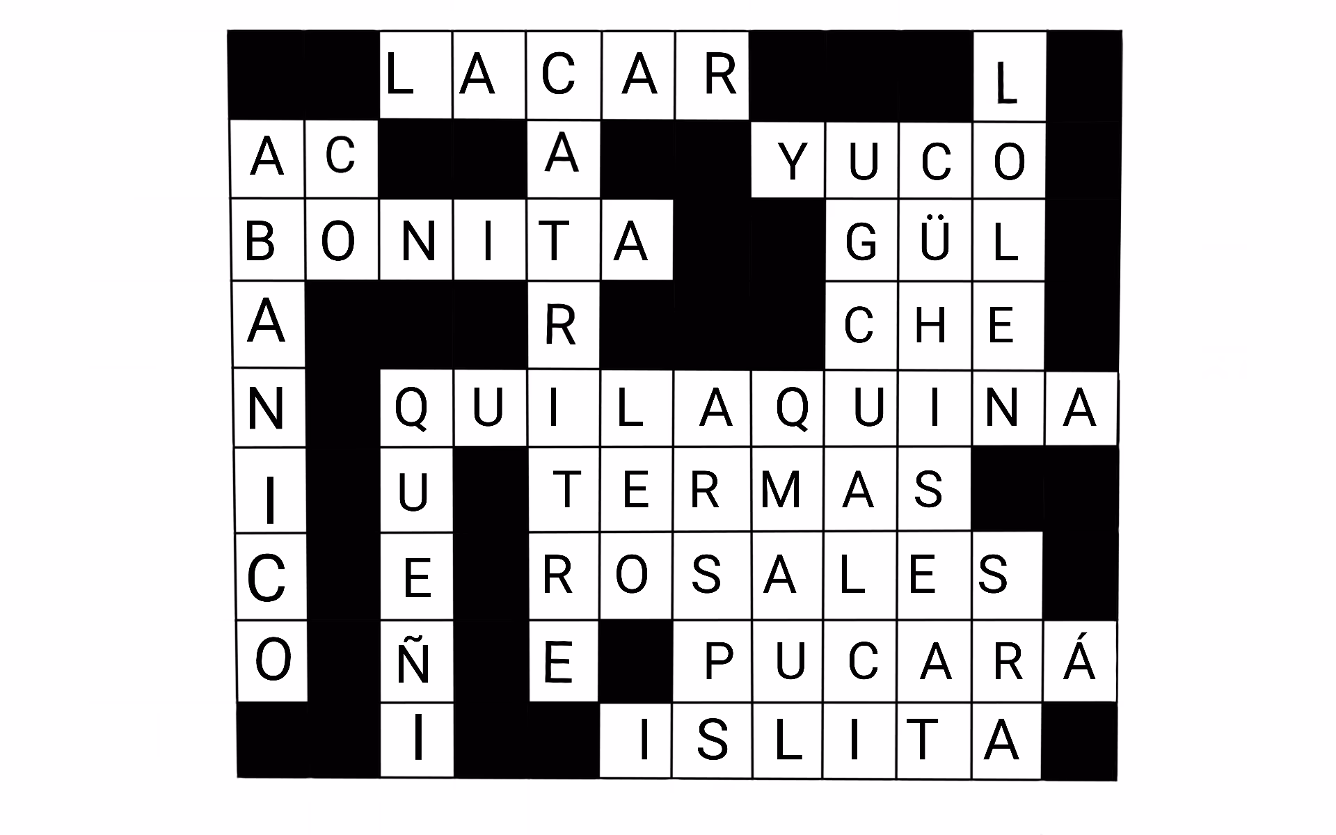 ¿Cuántos crucigramas hay?