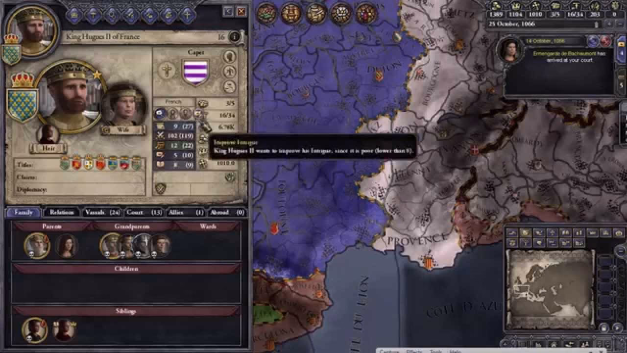 What are Crusader Kings 3 cheats?