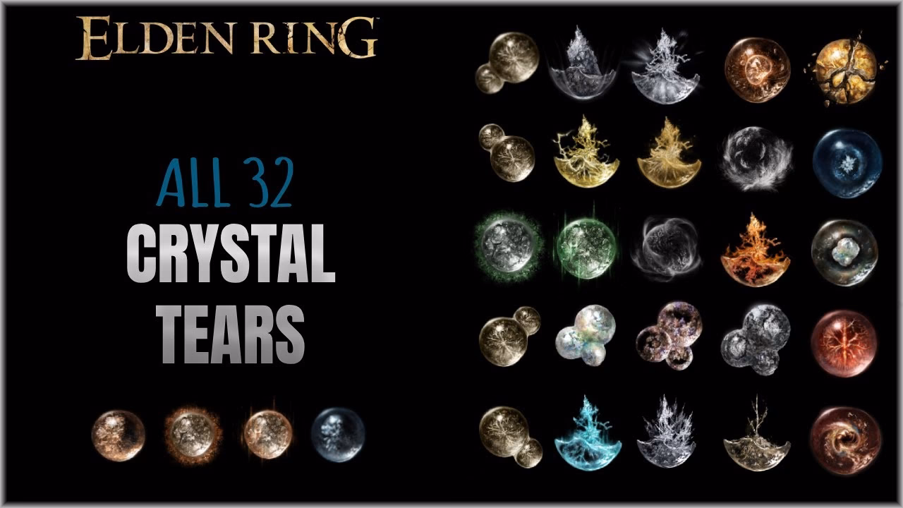 What are crystal tears in Elden Ring?
