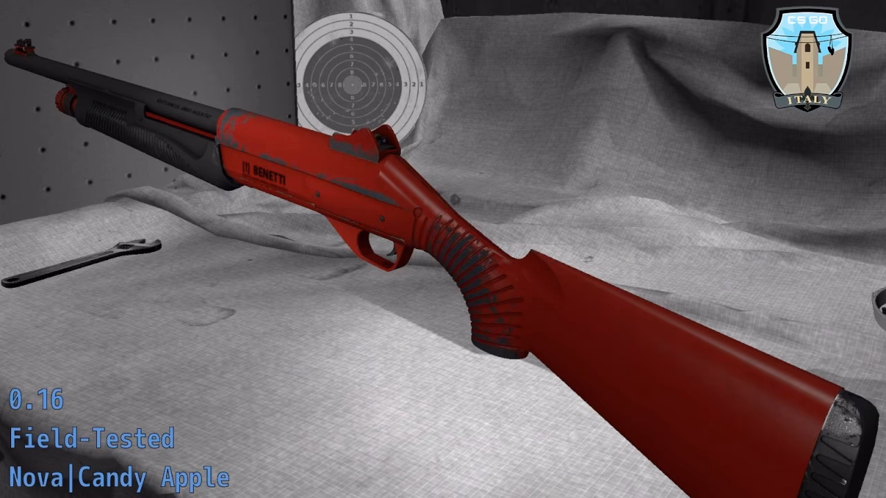 What is Nova Candy Apple CSGO skin?
