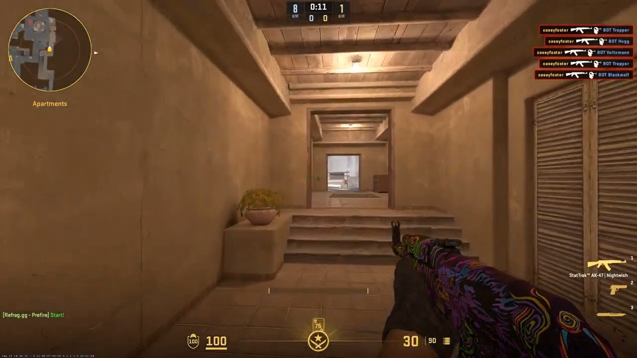 How do you prefire in CS:GO?