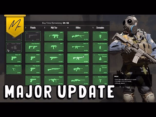 What are CSGO custom weapon options?
