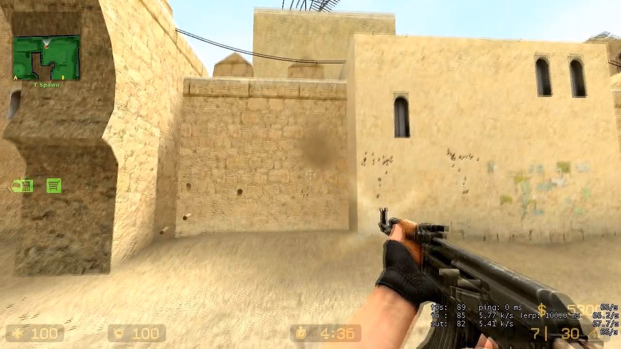How to see through the thickest walls in Counter-Strike Source?