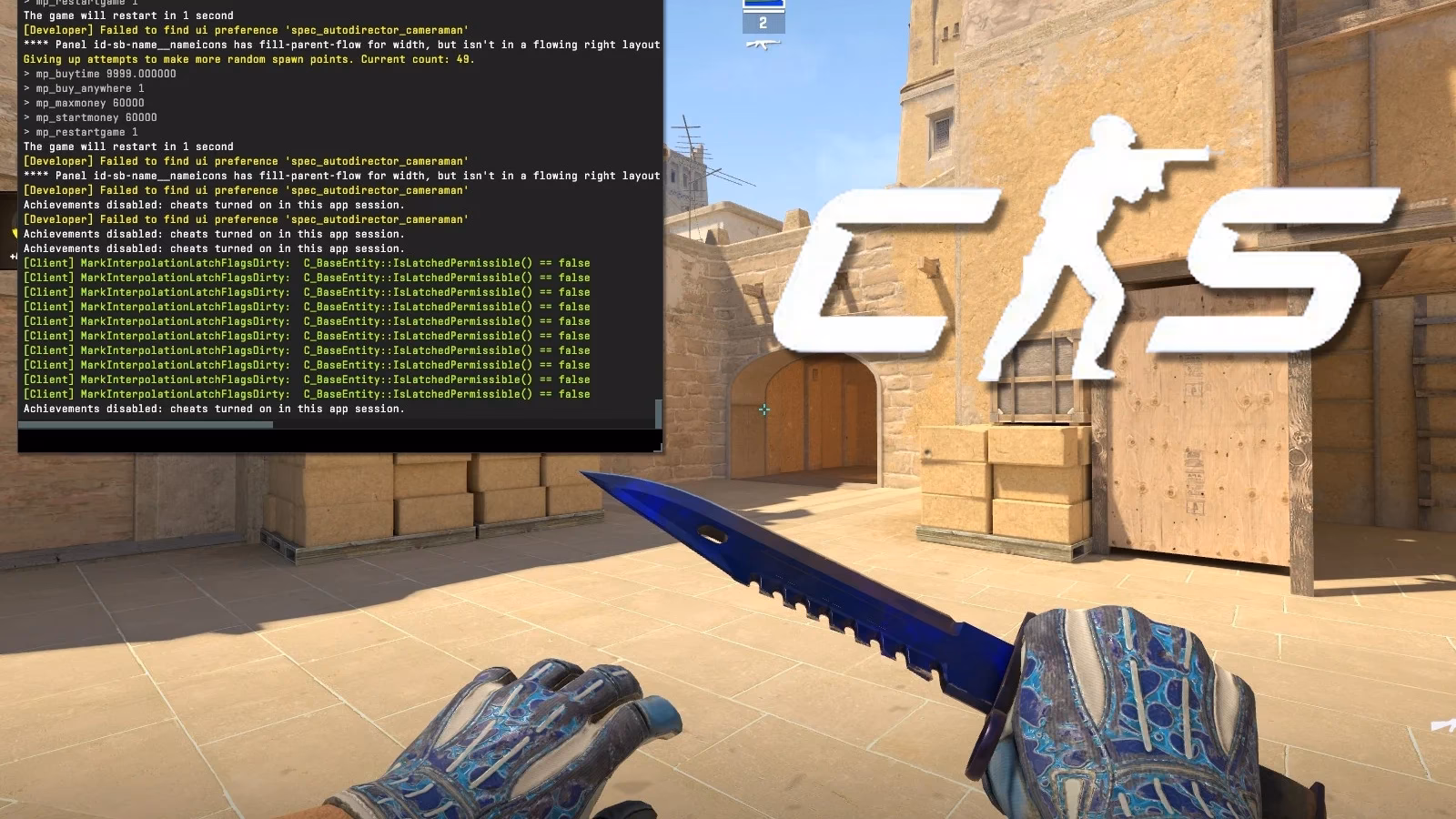 Do console commands work in CSGO?