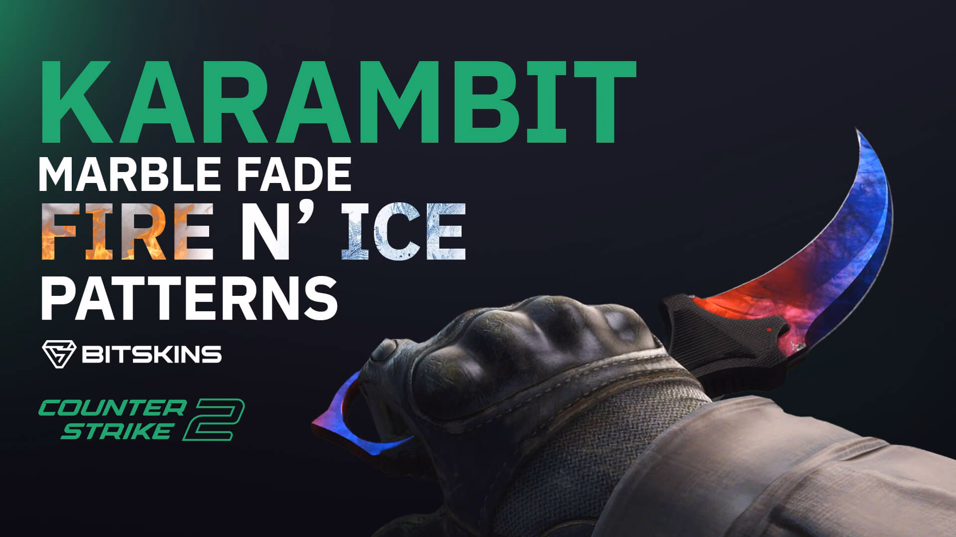 What is a fire and ice pattern?