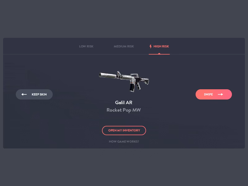 Can I upgrade my CSGO (CS2) skin?