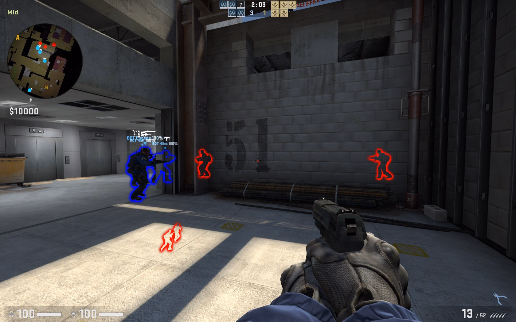 How to use csgosimplewallhack in CSGO?
