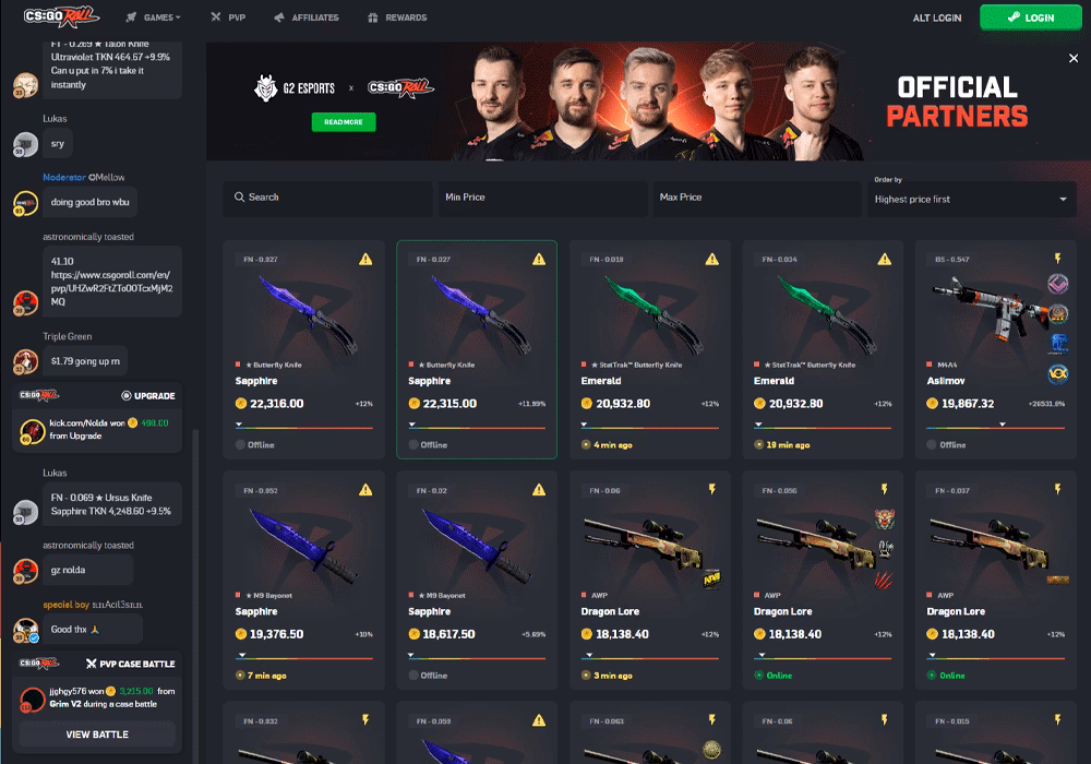 Is csgoempire a good CS2 gambling site?