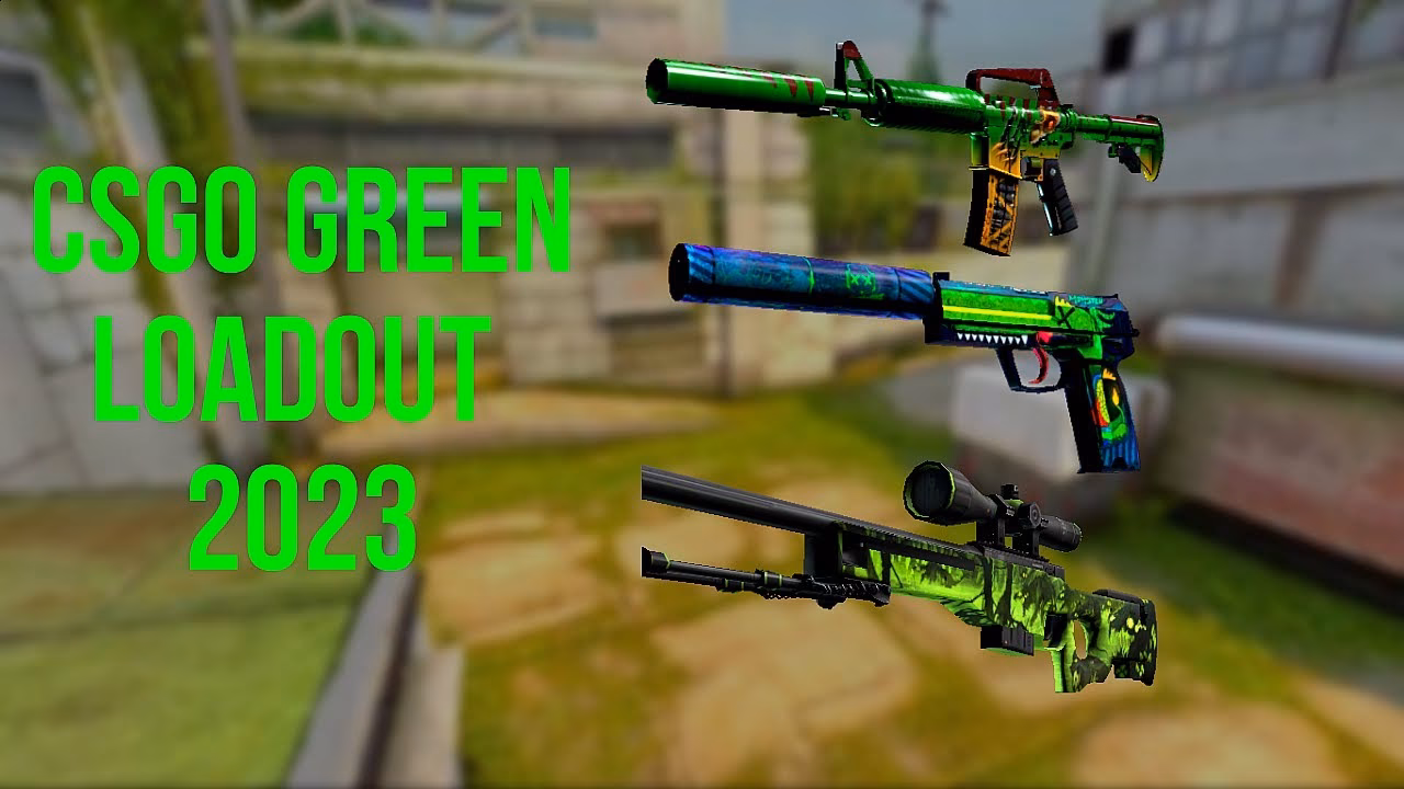 Are there any green skins available in CSGO?