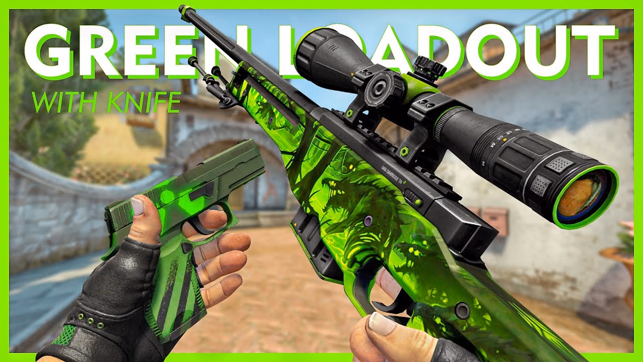 Are there any green skins available in CSGO?