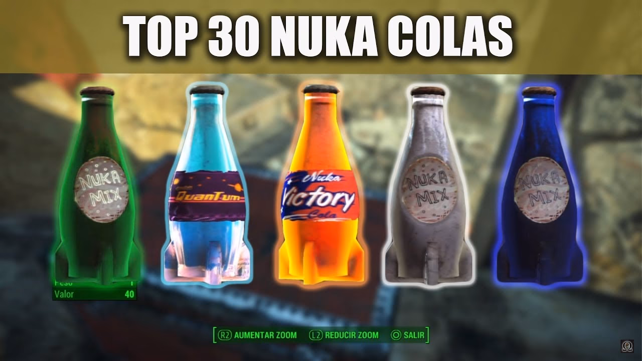 ¿Dónde se pueden desbloquear las variantes de Nuka-Cola?