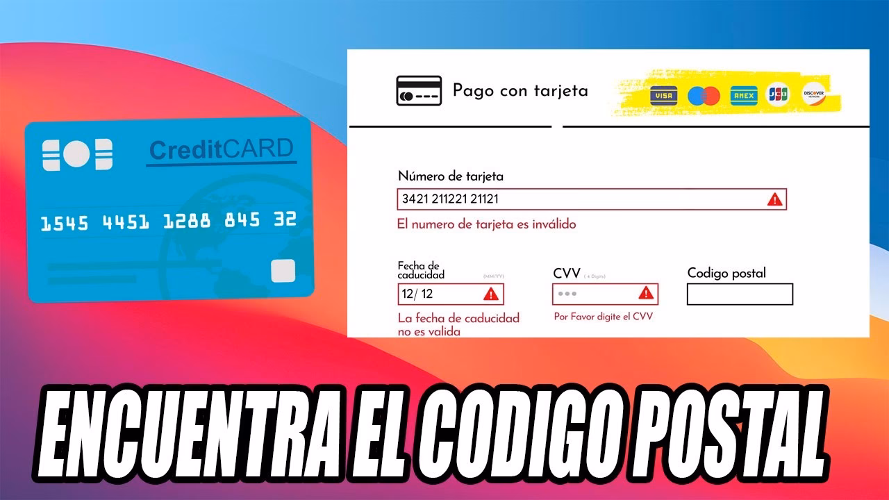 ¿Cuál es la dirección de facturación de una tarjeta de crédito?