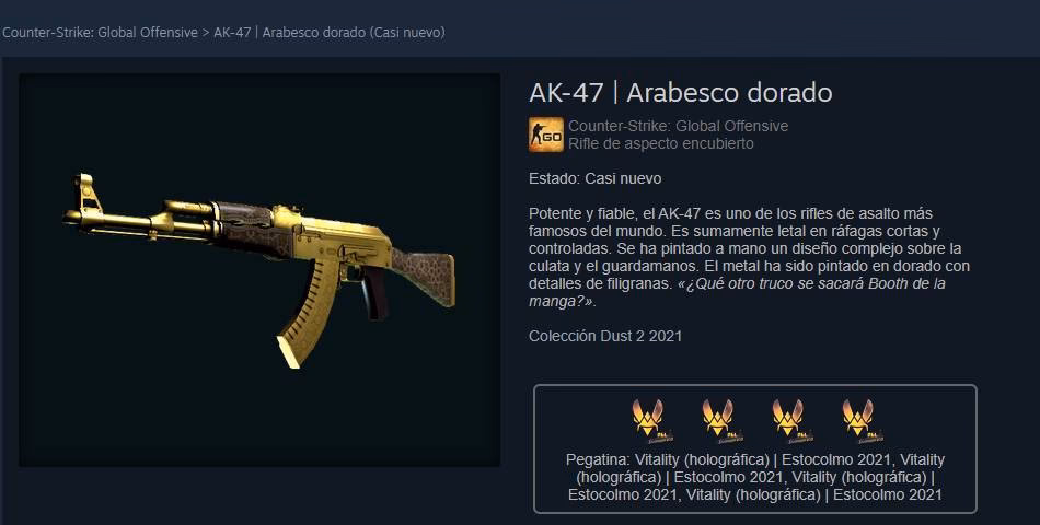 ¿Cuáles son las hojas más caras de CS:GO?