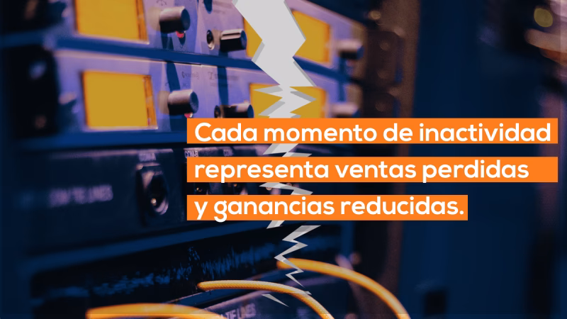 ¿Cuáles son los errores técnicos que originan la caída de los servidores?