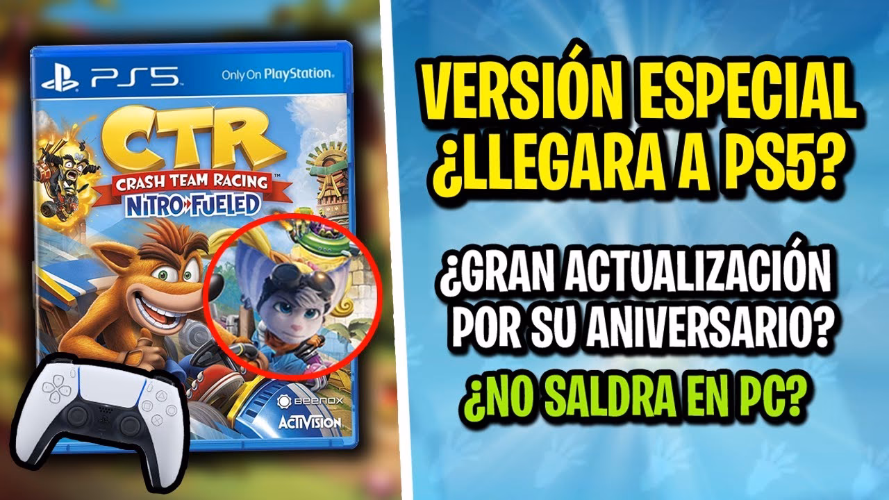 ¿Qué incluye la versión remasterizada de Crash Team Racing?