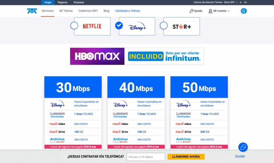 ¿Cómo puedo adquirir mi línea Telmex?