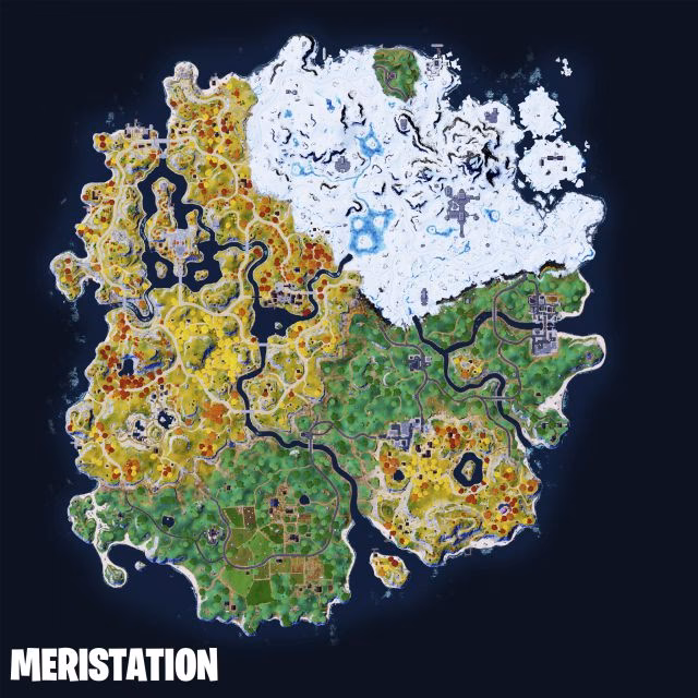 ¿Cuál es el mapa de Zone Wars más jugado en Fortnite?