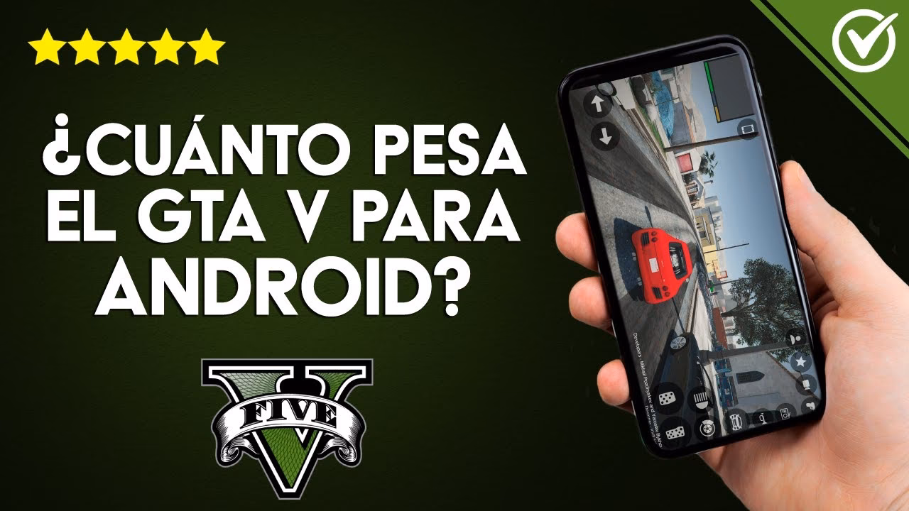 ¿Cuánto pesa el GTA V?